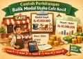 Contoh Perhitungan Balik Modal Usaha Cafe Kecil